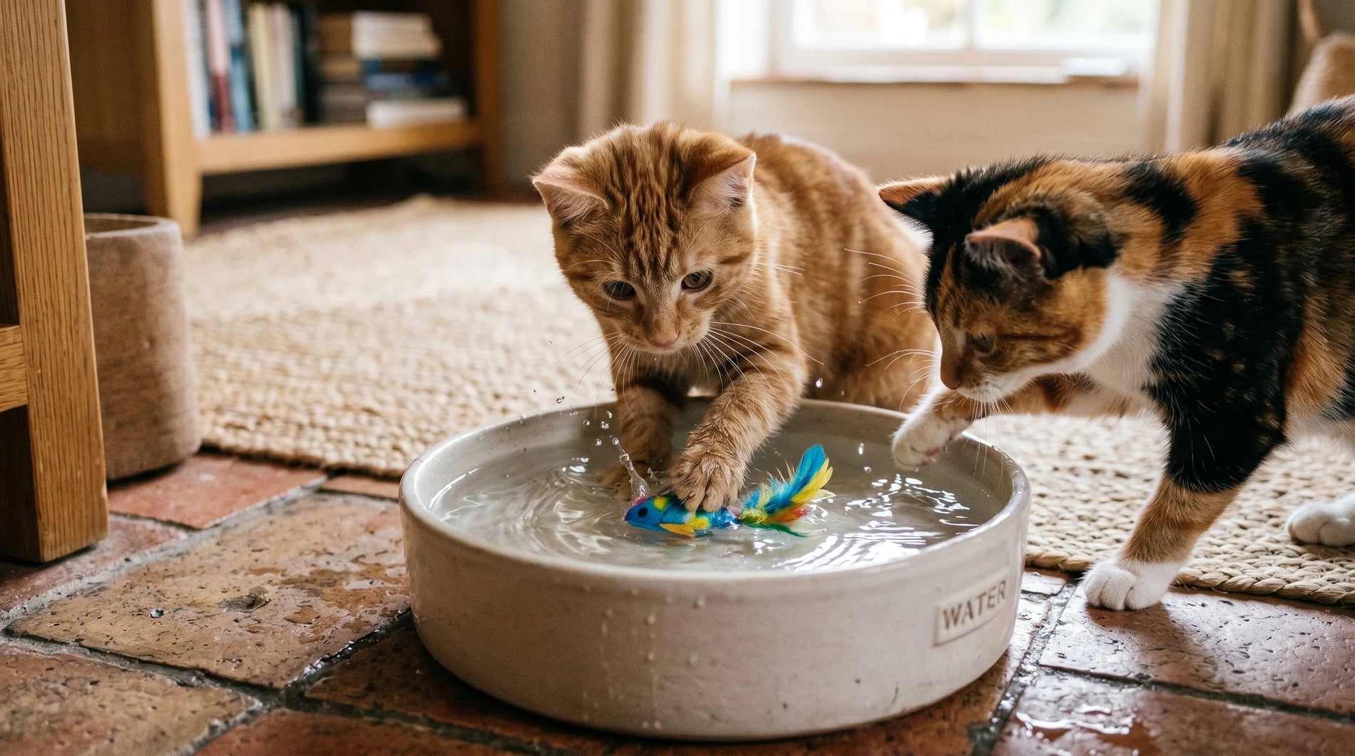 Why Does My Cat Drop Toys in Water?