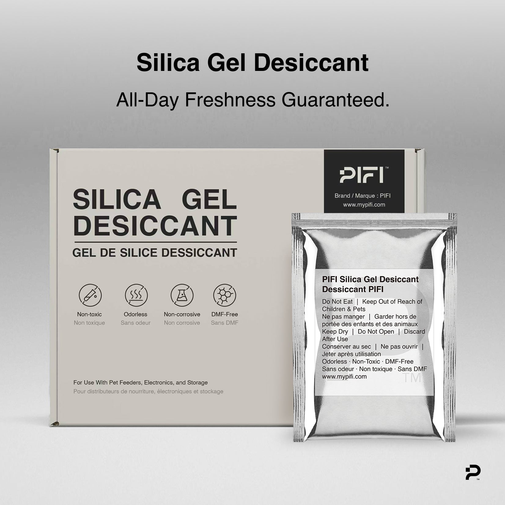 PiFi Food Desiccant Bag for Fresher, Crispier Kibble