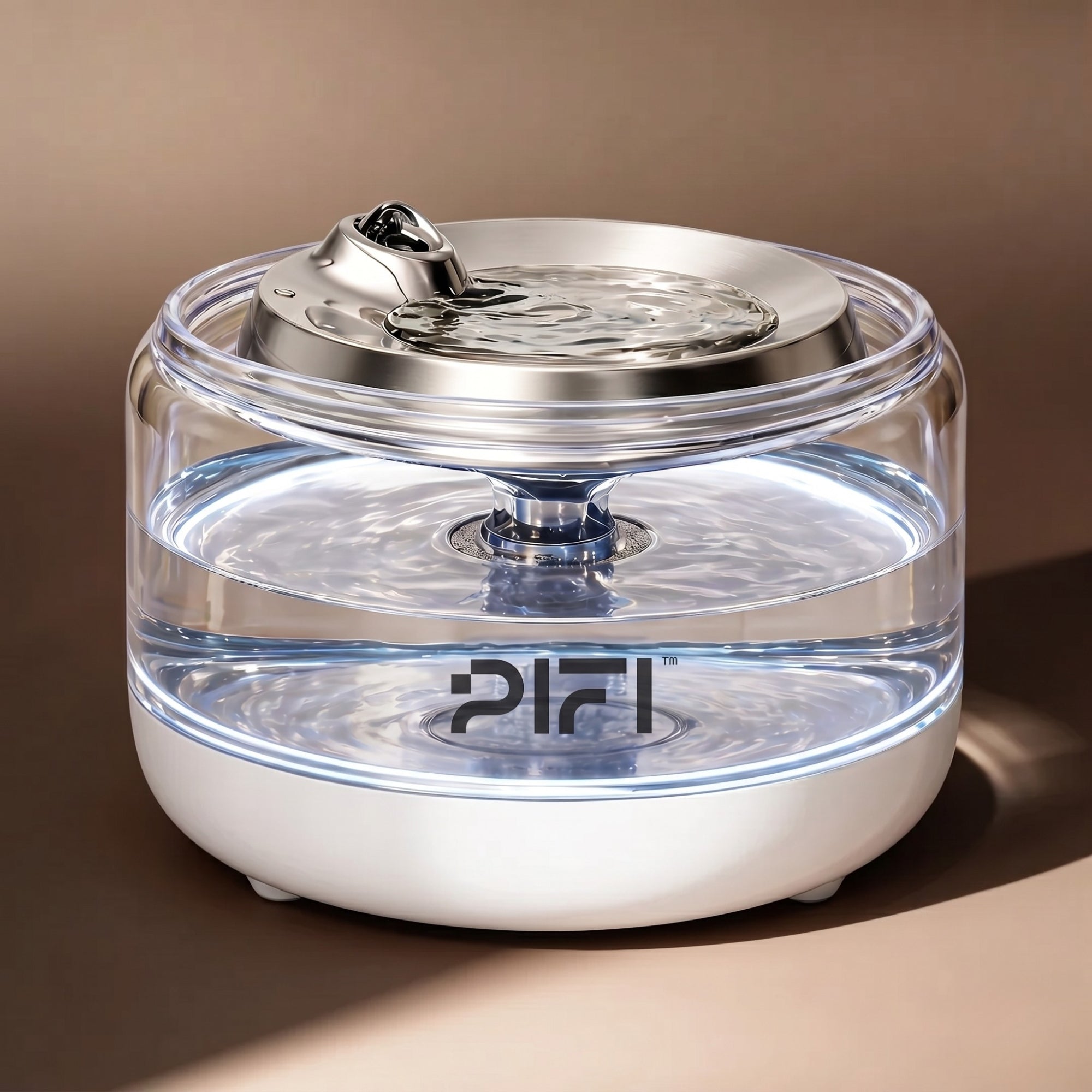 Sapphire Glass Pet Water Fountain