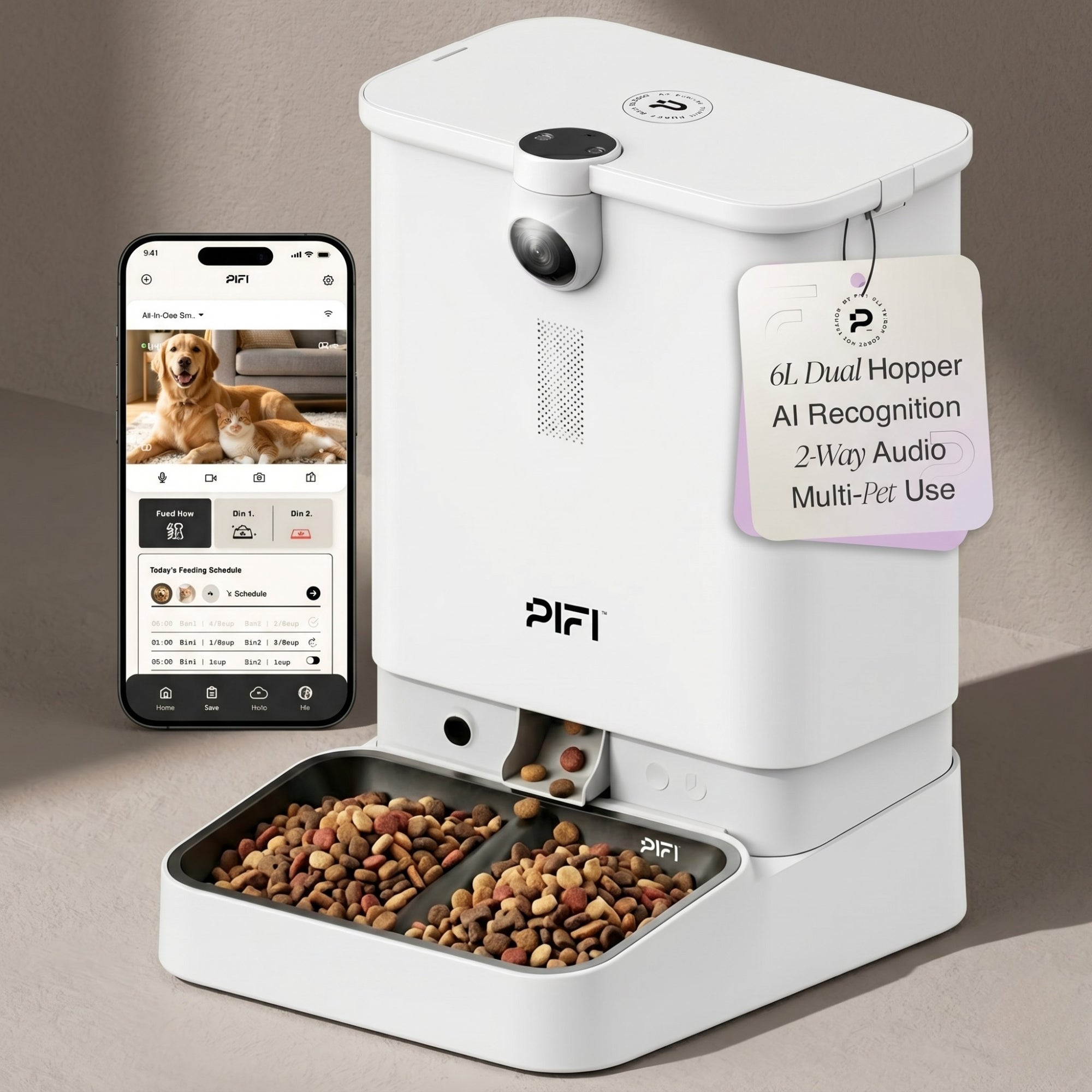 All-in-One Smart Pet Feeder