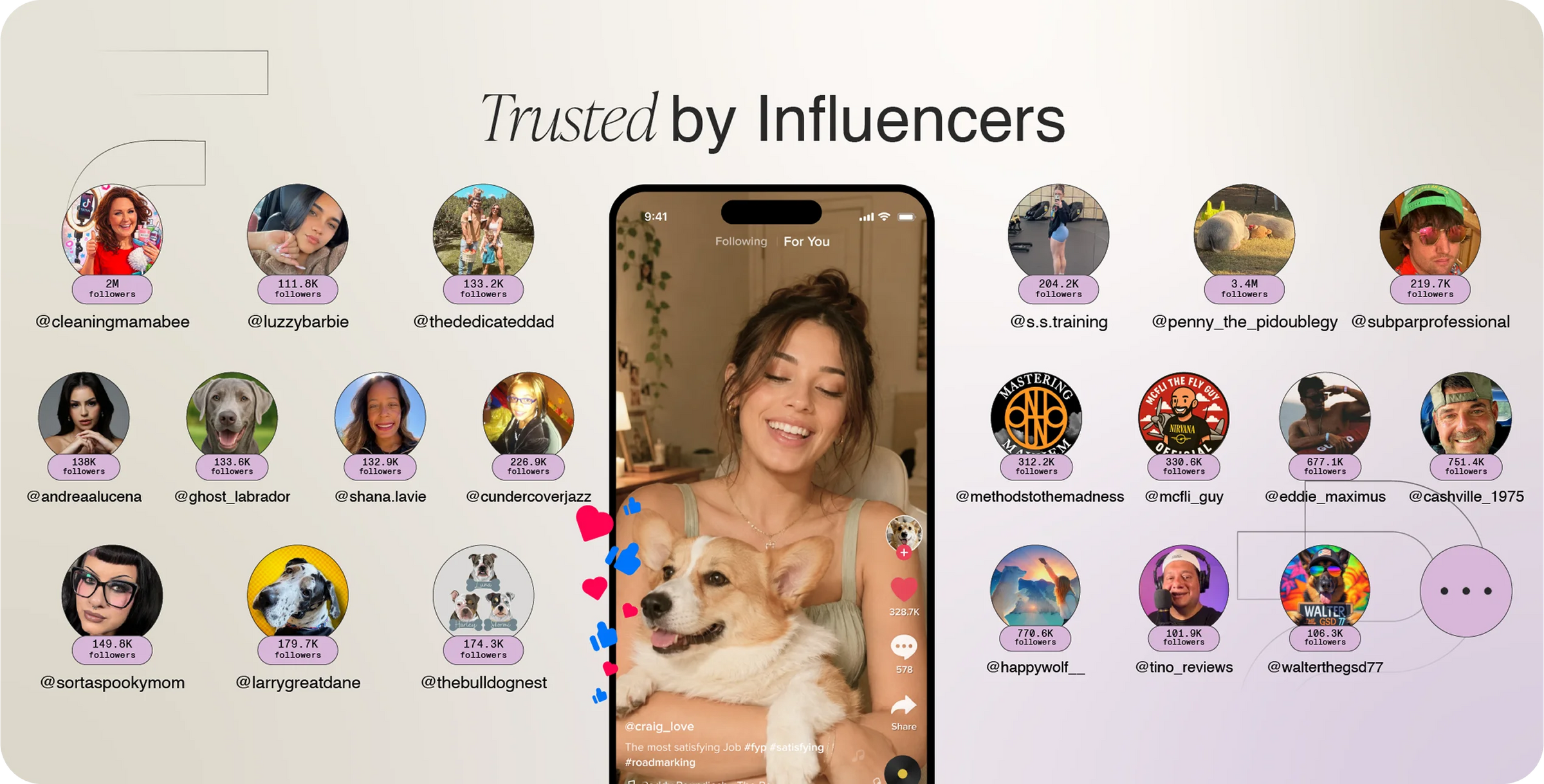 trusted by influencers