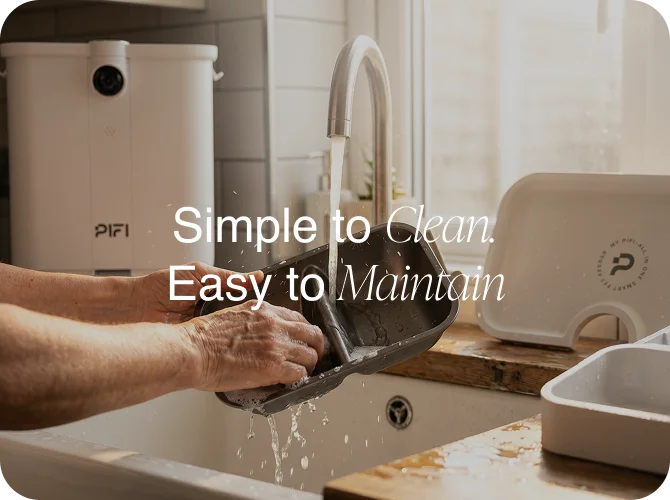 simple to clean easy to maintain