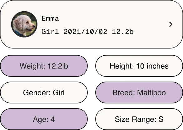 Start FREE with a Pet Profile.