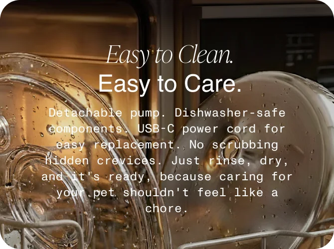 easy to clean easy to care